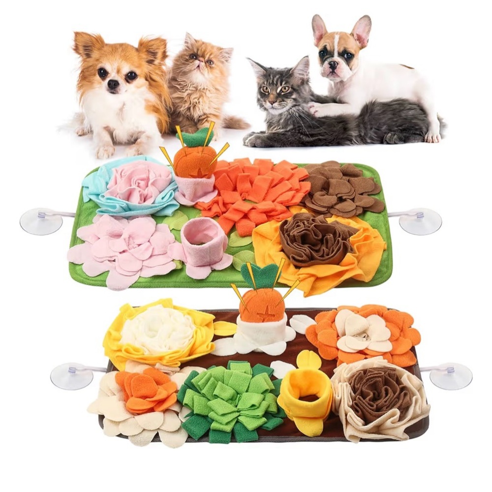 Interactive Pet Snuffle Mat - Multicolor
